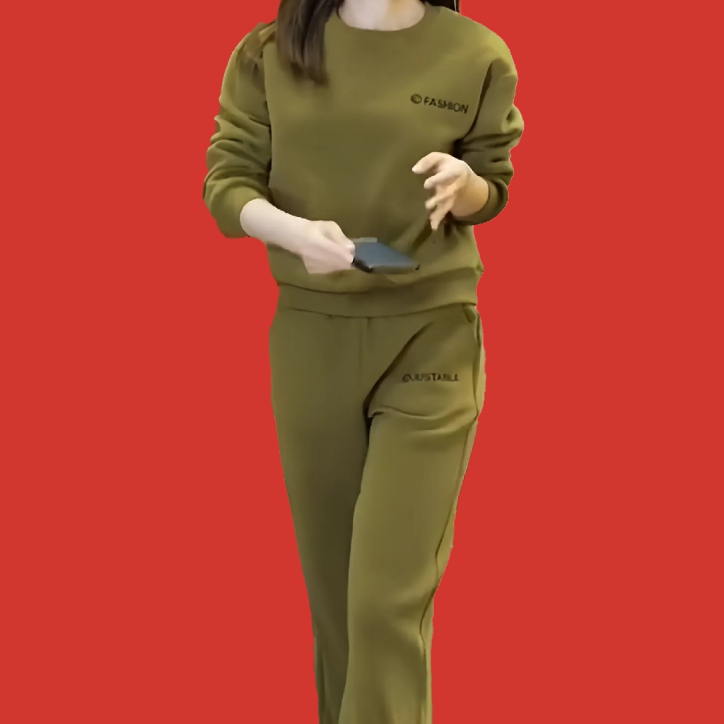 Đồ Bộ Nữ Quần Dài 𝗗𝗟 𝗙𝗮𝘀𝗵𝗶𝗼𝗻 Ống Suông Mã 0A