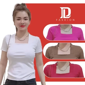 Áo Ôm Body Nữ Ngắn Tay 𝗗𝗟 𝗙𝗮𝘀𝗵𝗶𝗼𝗻 Mã 0U