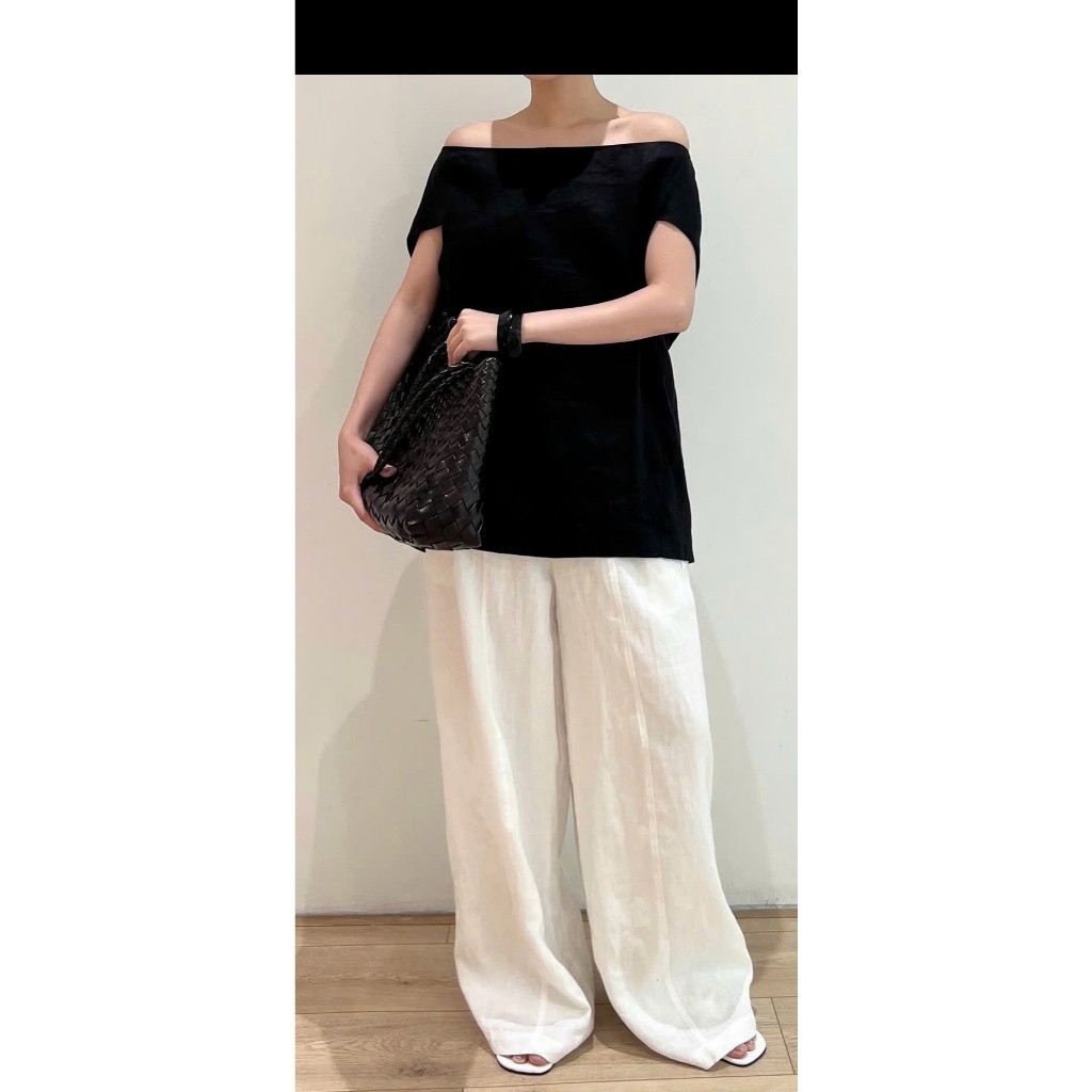 𝗫𝗶𝗻𝗵 𝗟𝗶𝗻𝗲𝗻 - Áo Linen trễ vai