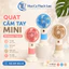 Quạt Cầm Tay Mini H137 Dễ Thương, Quạt Sạc USB Nhỏ Gọn 3 Cấp Gió Màu Pastel
