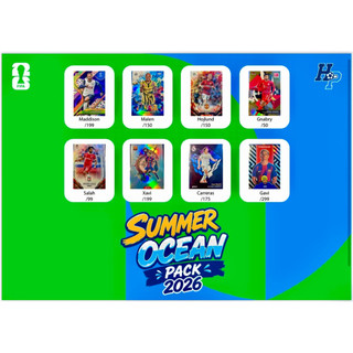 Gói thẻ bóng đá HP Summer Ocean Pack 2026