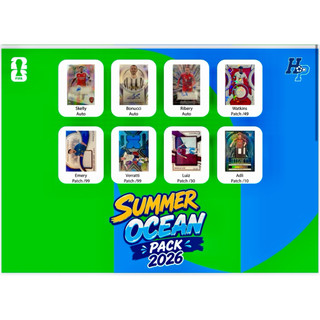 Gói thẻ bóng đá HP Summer Ocean Pack 2026