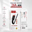 Cáp Sạc Nhanh Hoco X59 Type C, Ip, Micro 3A Dây Dù 1m Truyền Dữ Liệu Chống Gập Chống Rối