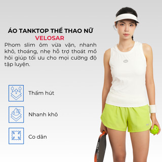 Áo Tanktop Thể Thao Nữ Velosar RTT-20084 Đa Năng Thoải Mái, Thấm Hút, Nhanh Khô