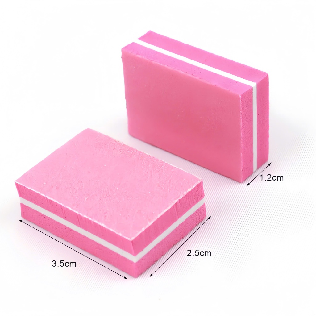 Combo 10/20 phao nhám nails tay 2 mặt nhám và mịn, phao nhám mini