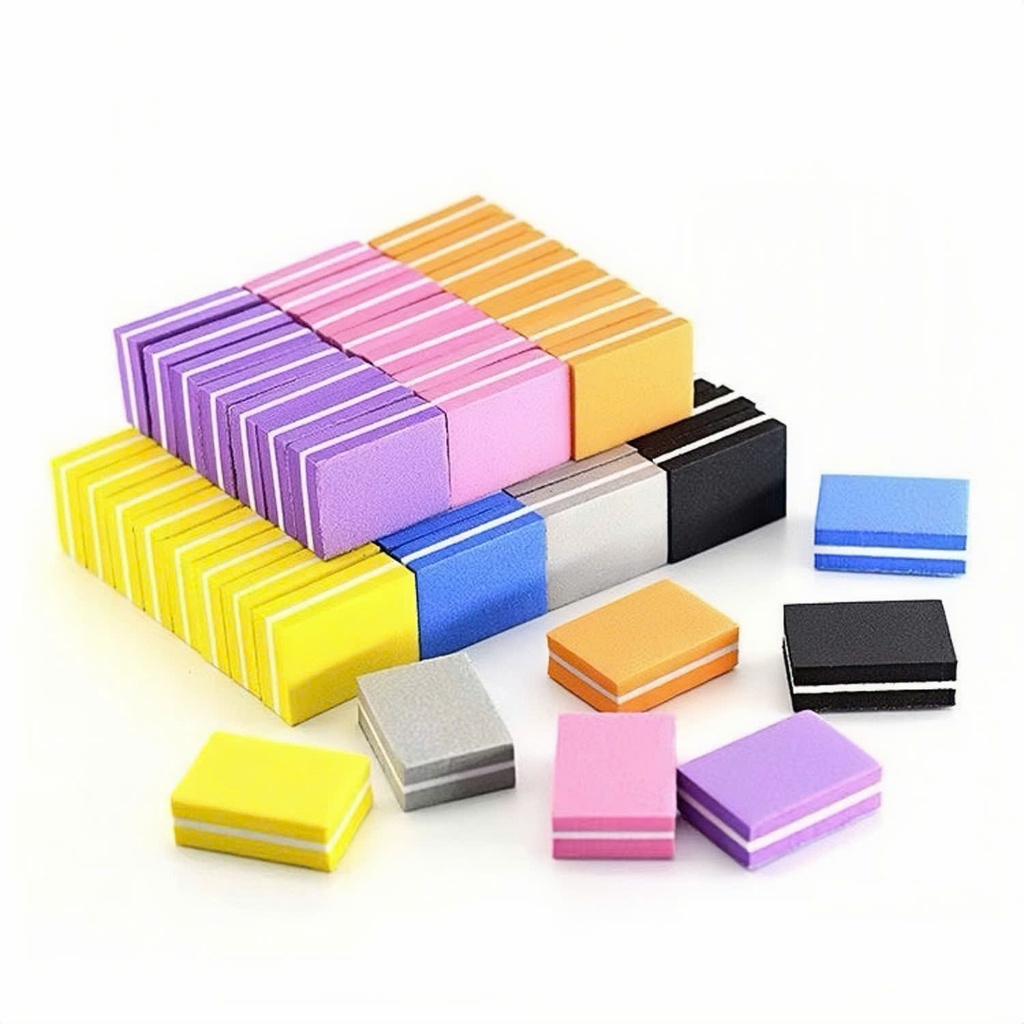 Combo 10/20 phao nhám nails tay 2 mặt nhám và mịn, phao nhám mini