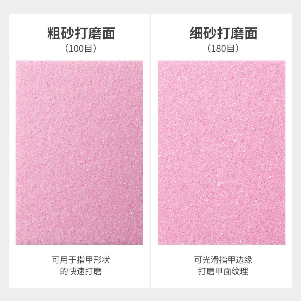 Combo 10/20 phao nhám nails tay 2 mặt nhám và mịn, phao nhám mini
