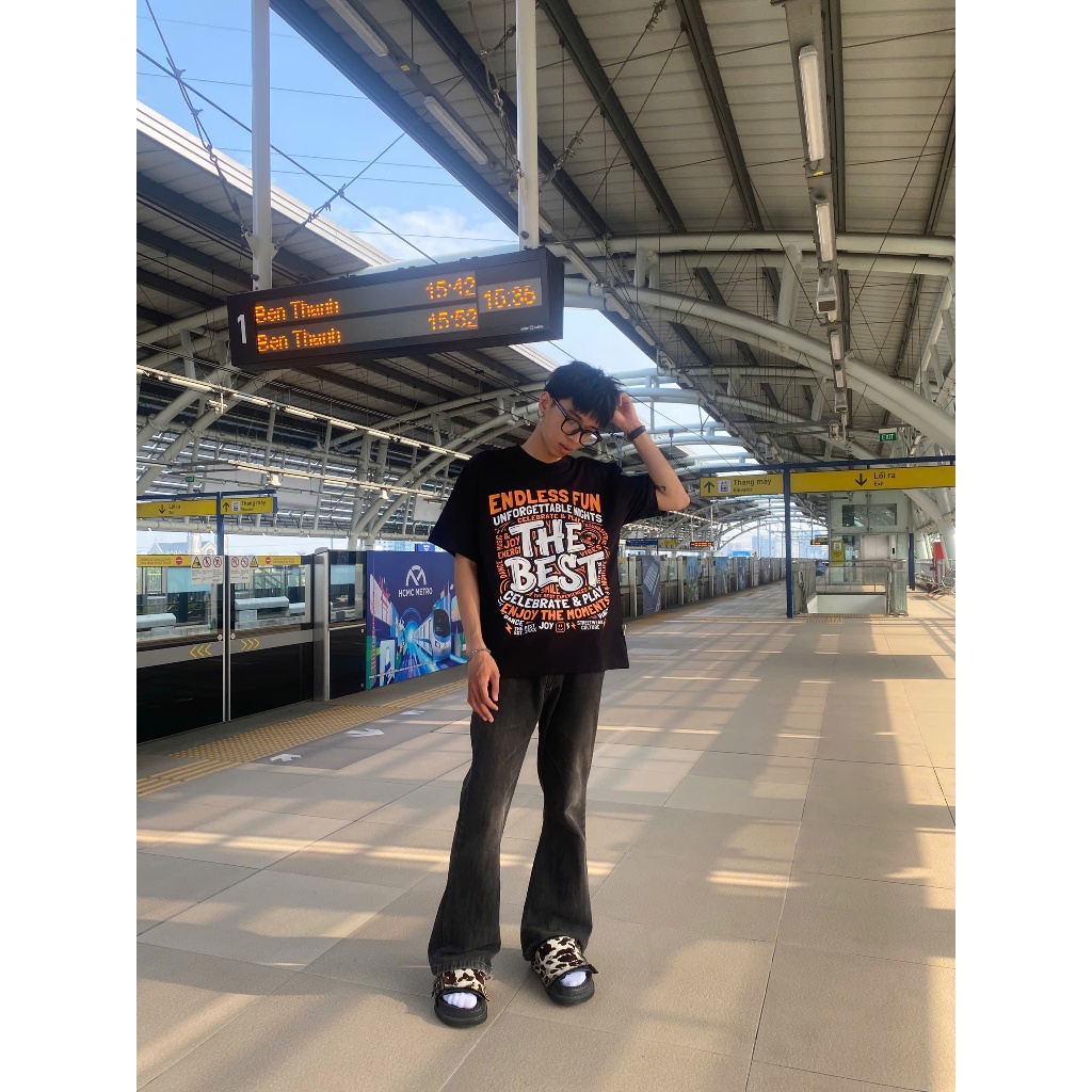 Áo thun The Best Music Oversize 100% cotton