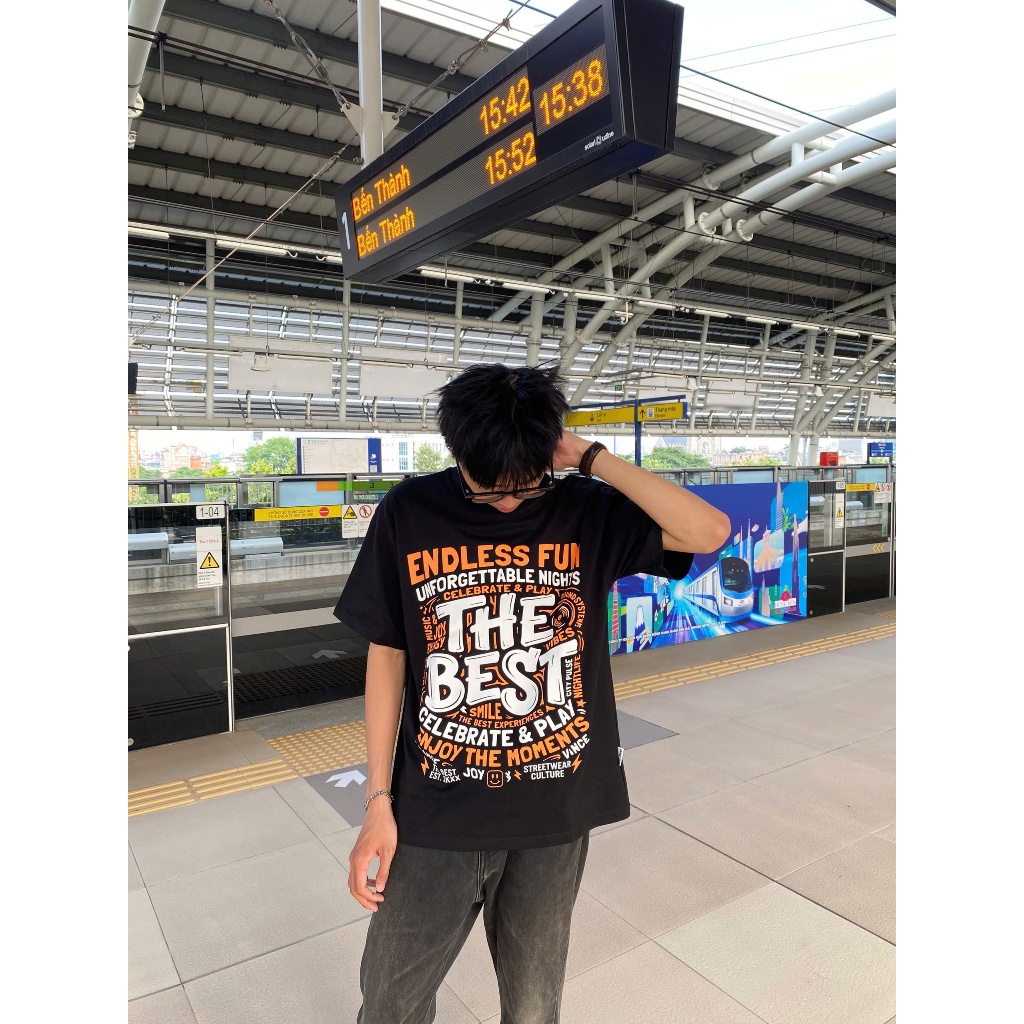 Áo thun The Best Music Oversize 100% cotton