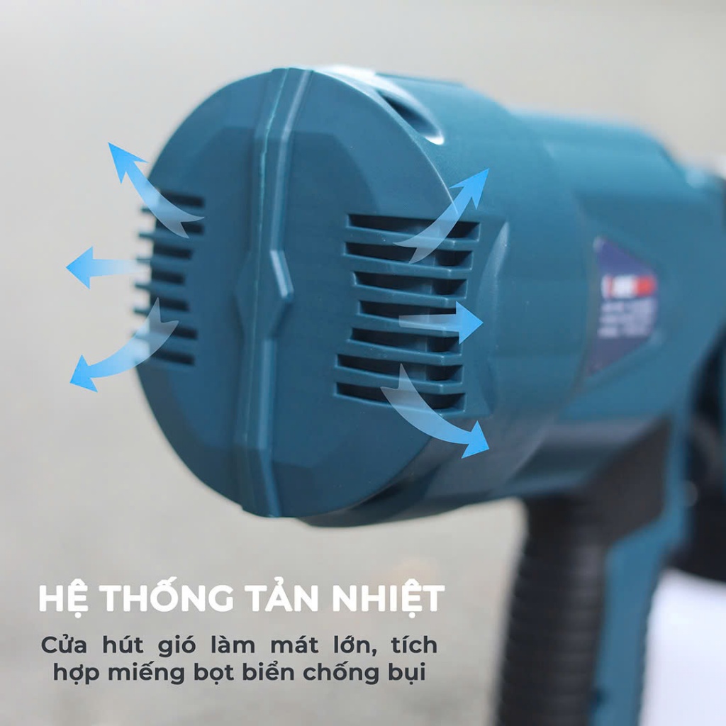 [CHÍNH HÃNG] Máy Phun Sơn Bossun BS-SG800ML - Lõi đồng 100% - Dung Tích 1100ml - Đầu 3 Chia