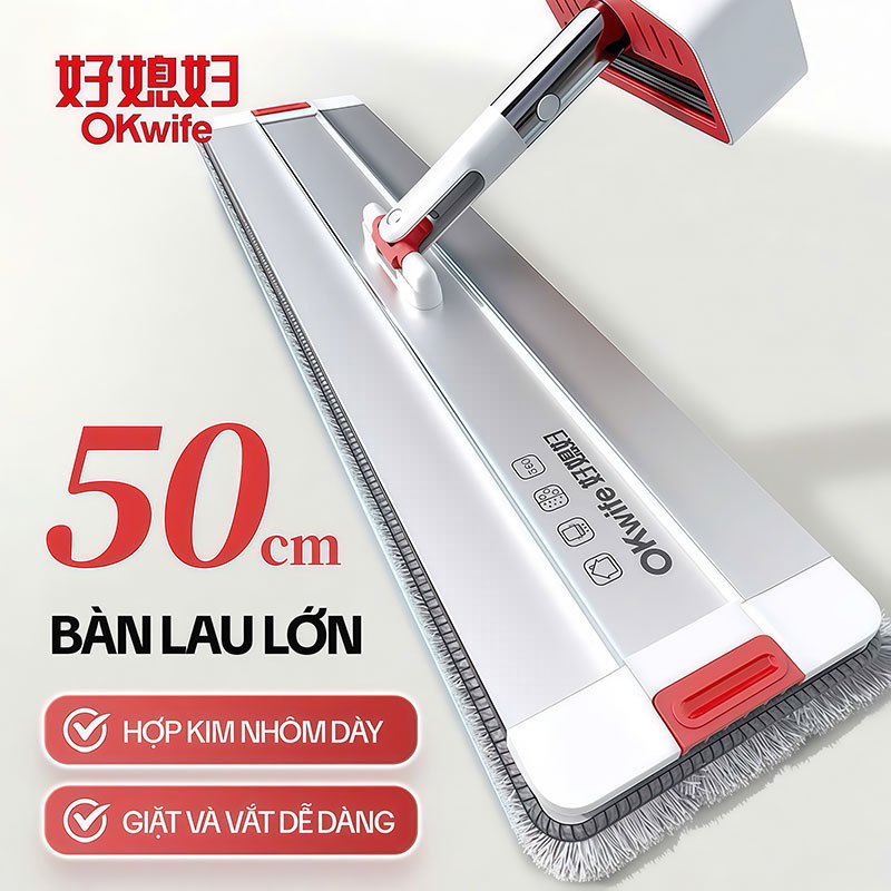 Bông Lau Nhà Thay Thế PJ-7040A-PTB, Dùng Cho Cây Lau Nhà Tự Vắt OKwife HD-7040A