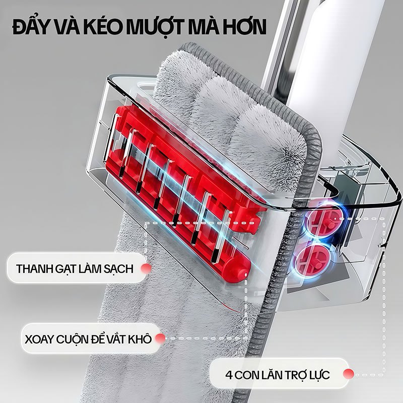 Bông Lau Nhà Thay Thế PJ-7040A-PTB, Dùng Cho Cây Lau Nhà Tự Vắt OKwife HD-7040A