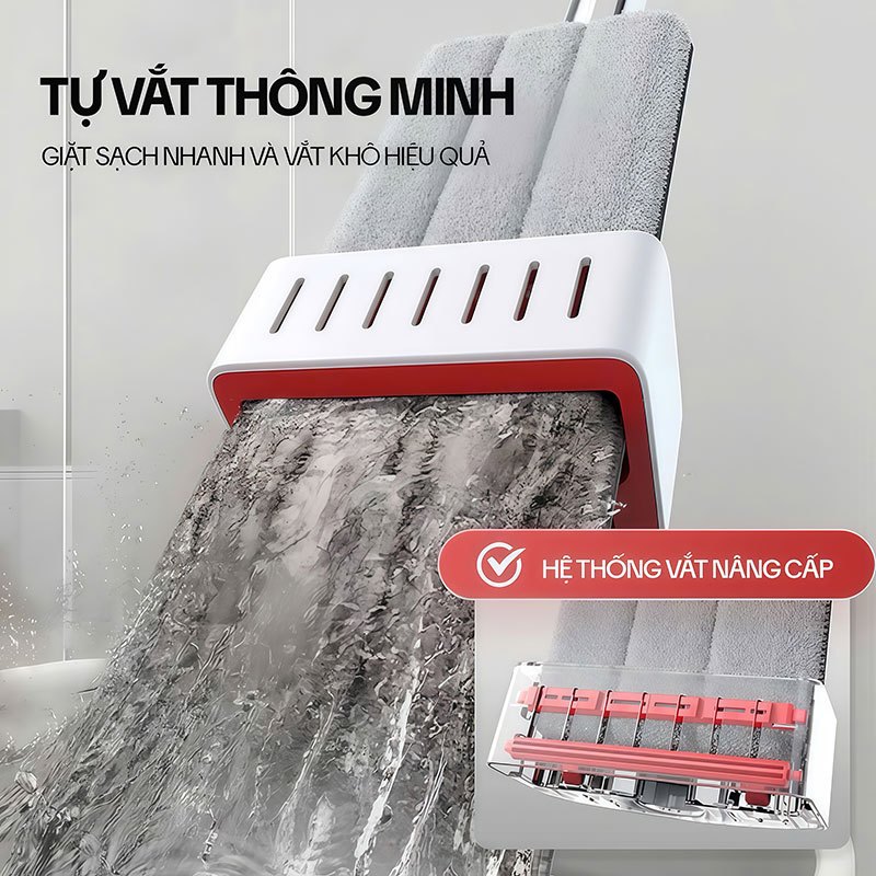 Bông Lau Nhà Thay Thế PJ-7040A-PTB, Dùng Cho Cây Lau Nhà Tự Vắt OKwife HD-7040A