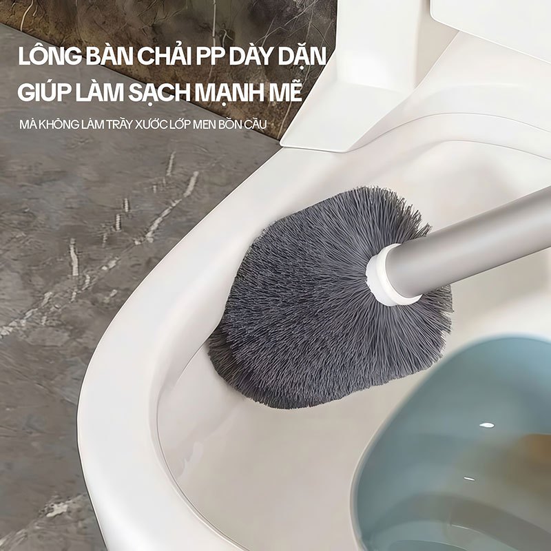 Cây Chà Bồn Cầu KITIMOP TL05, Chổi Cọ Bồn Cầu, Cọ Bồn Cầu Nhà Vệ Sinh