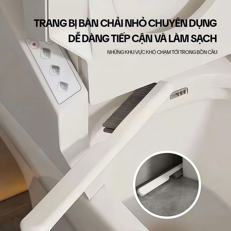 Cây Chà Bồn Cầu KITIMOP TL05, Chổi Cọ Bồn Cầu, Cọ Bồn Cầu Nhà Vệ Sinh