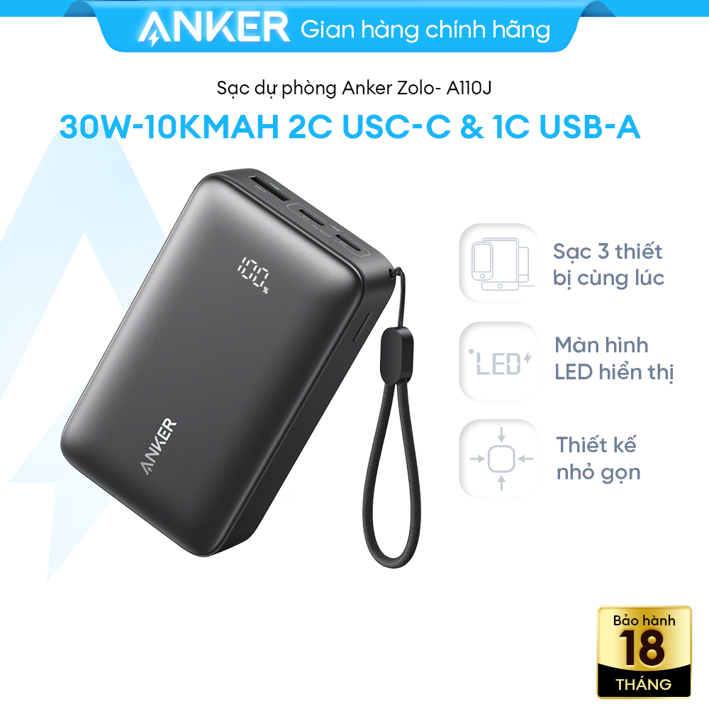 Sạc dự phòng Anker Zolo A110J