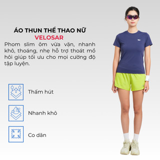 Áo Thể Thao Nữ Velosar RTS-20081 Đa Năng Thoải Mái, Thấm Hút, Nhanh Khô