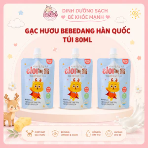 Nước Uống Gạc Hươu Non Bebedang High Deer Velvet Dink Vị Trái Cây Hàn Quốc 80ml Cho Bé