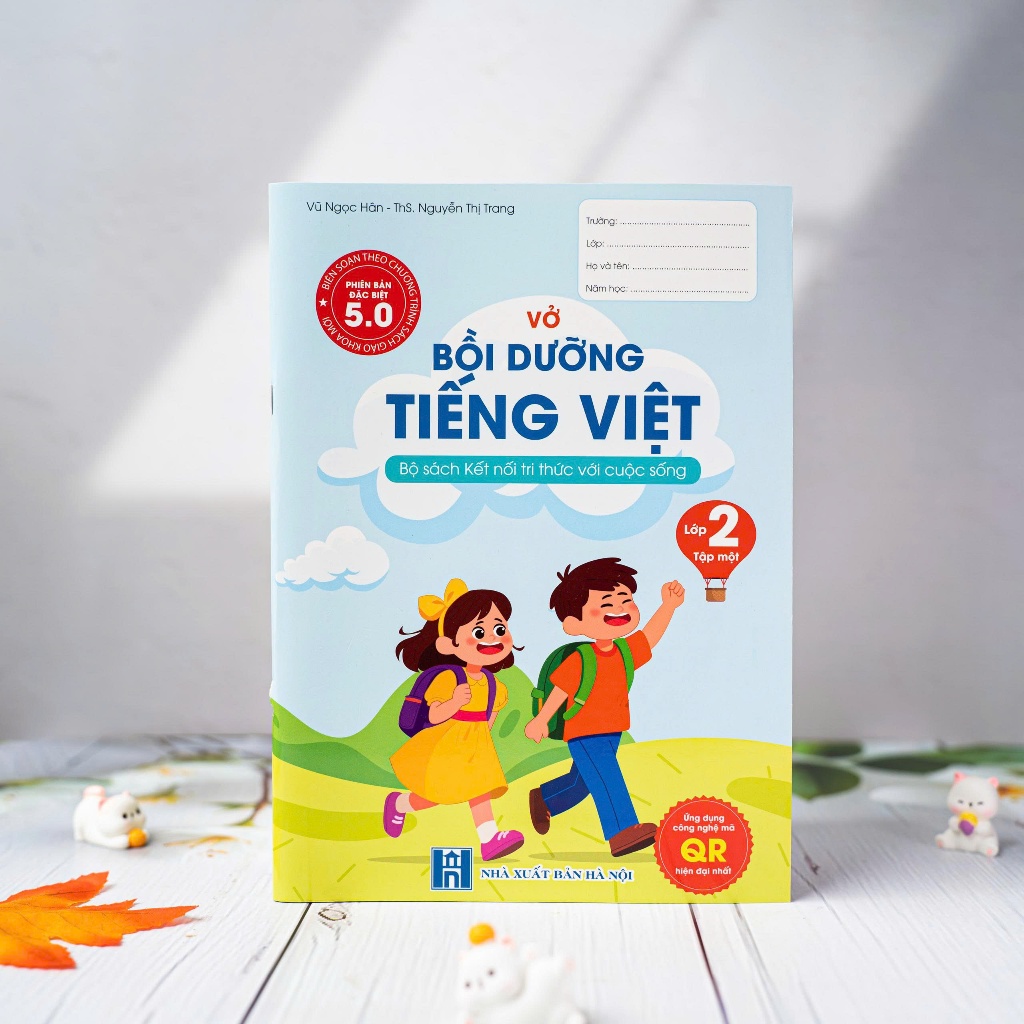 Sách -  H An Phúc Vở Bồi Dưỡng Tiếng Việt Lớp 2 tập 1 Bộ sách kết nối tri thức
