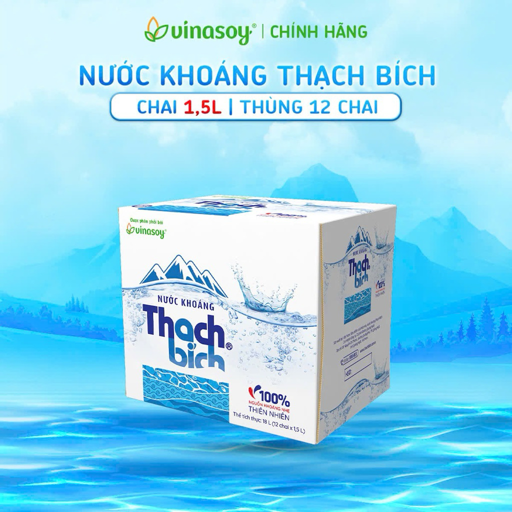 Nước khoáng Thạch Bích 350ml/500ml/1.5L