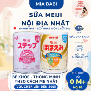 Sữa Meiji Nội Địa Nhật Lon 780gr/800gr số 0-1/ 1-3