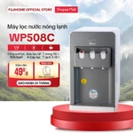 Máy lọc nước nóng lạnh để bàn Nhập Khẩu FUJIHOME 4 cấp lõi lọc, bình lọc nước 2- 3 vòi mini lạnh Block uống trực tiếp — ảnh 1