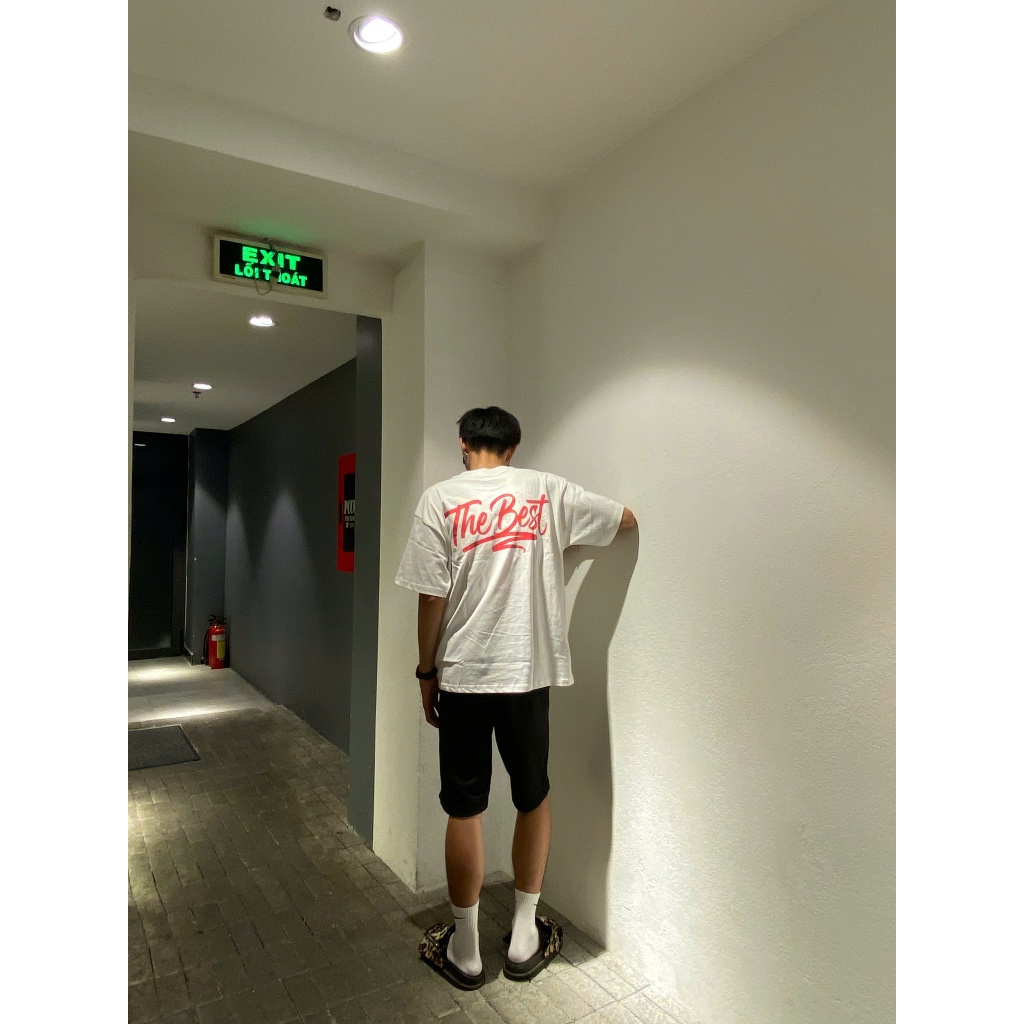 Áo thun The Best Simple Oversize 100% cotton - Thiết kế Oversize, chất liệu 100% cotton, phong cách thời trang