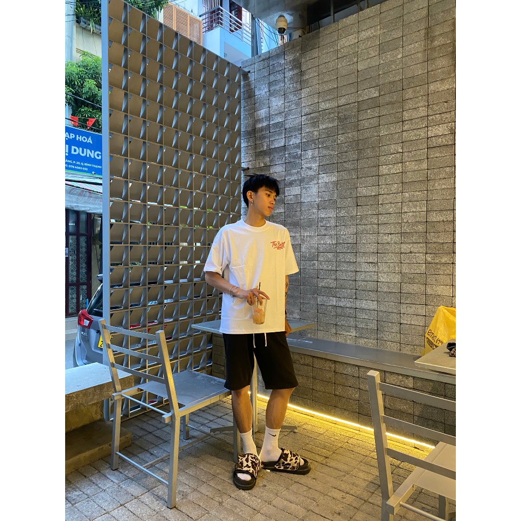 Áo thun The Best Simple Oversize 100% cotton - Thiết kế Oversize, chất liệu 100% cotton, phong cách thời trang