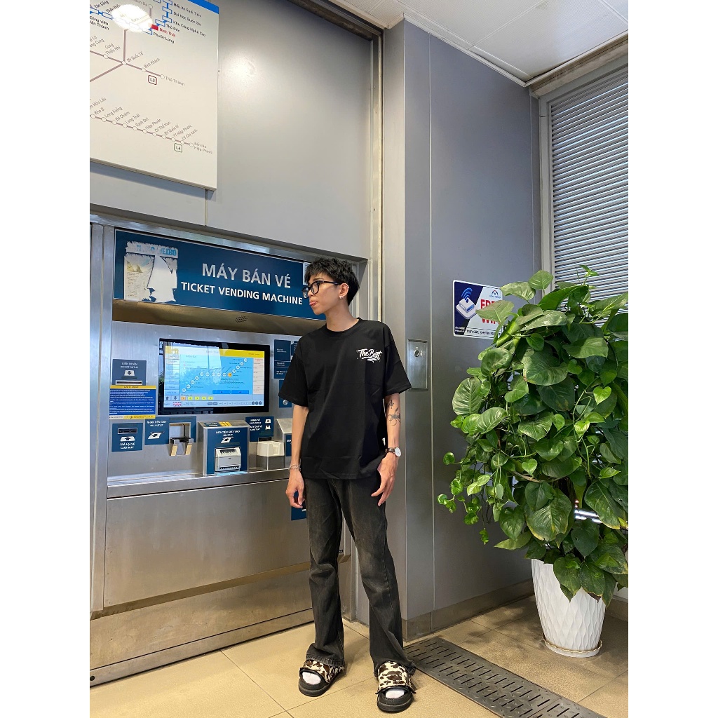 Áo thun The Best Simple Oversize 100% cotton - Thiết kế Oversize, chất liệu 100% cotton, phong cách thời trang