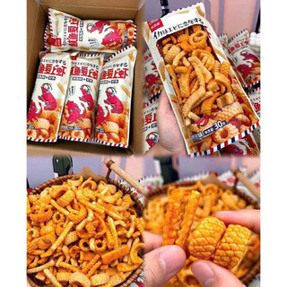 [sẵn hàng] combo 3 gói bimbim mực tôm 1 gói 30gr