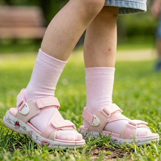 Sandal Shondo trẻ em Little 8 quai xoay đa năng, giày sandal trẻ em bền bỉ êm nhẹ hỗ trợ chống trượt