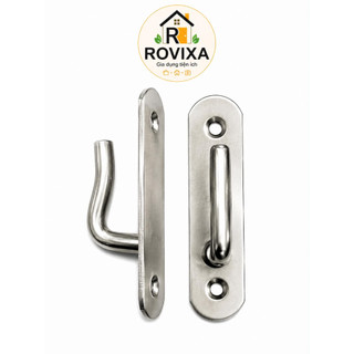 Móc Cài Bạt Inox 2 Lỗ Bắt Vít( giá 2,5,10cái) - Móc Gài Bạt Chống Gỉ Chắc Chắn
