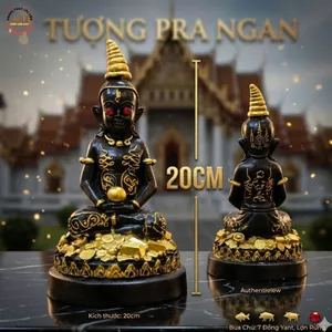Phụ Kiện Decor Nhà Cửa Tượng Thailand Trang Trí Tủ Kính Sang Trọng 20cm