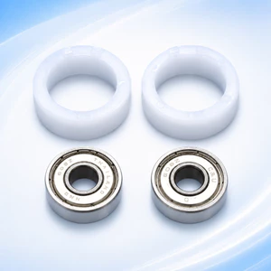 Bộ Chế Quạt 608Z Nhật Bãi Kèm Sơ Mi Nhựa Thay Bạc Đạn Quạt Kẹt Rít Kêu To Chạy Êm