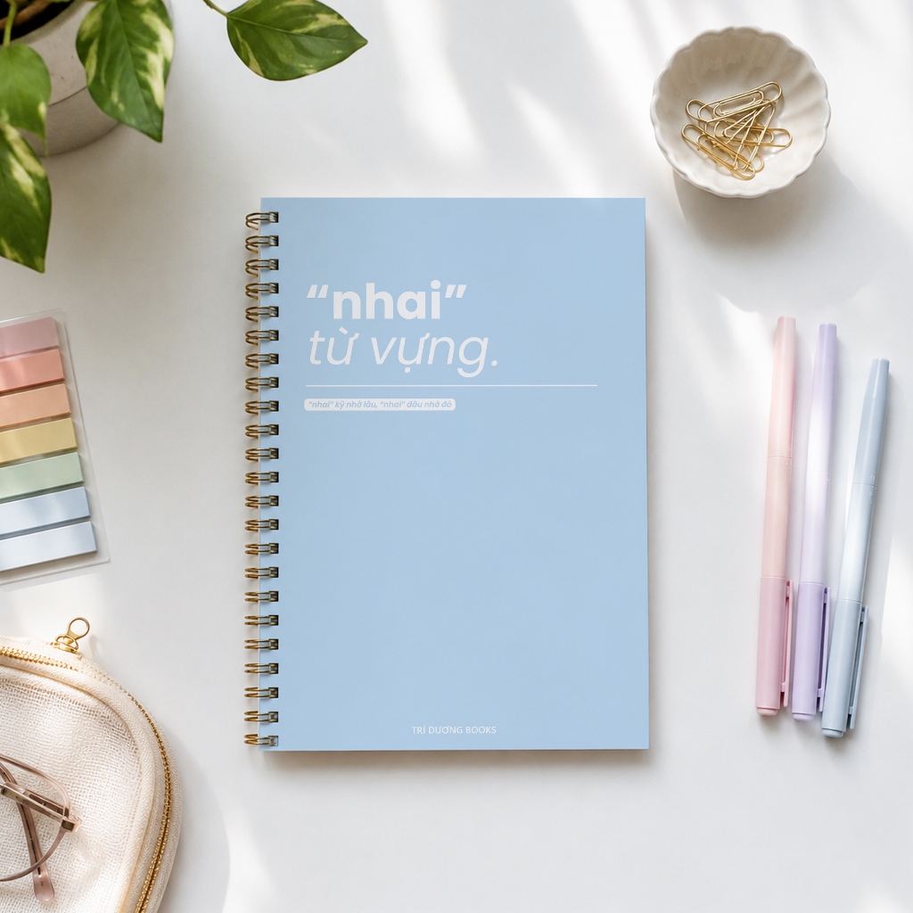 Sổ tay từ vựng tiếng Anh - "nhai" từ vựng - học từ vựng hiệu quả với 2 lần ghi chép
