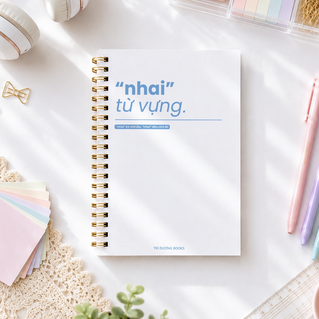 Sổ tay từ vựng tiếng Anh - "nhai" từ vựng - học từ vựng hiệu quả với 2 lần ghi chép