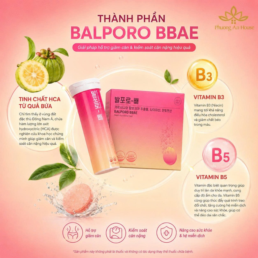 Thực phẩm bảo vệ sức khỏe Balporo Bbae (Hàng Công Ty) - Phương An House