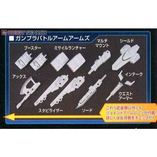 Mô hình lắp ráp HG BC 1/144 GUNPLA BATTLE ARM ARMS (New Seal)