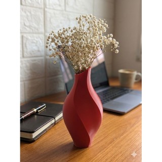 Bình hoa in 3D decor bàn làm việc, giá sách,...
