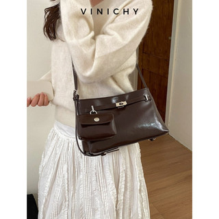 (Deal mở bán tặng quà QU3) Túi xách nữ đeo chéo, đeo vai VINICHY size 30cm HA891
