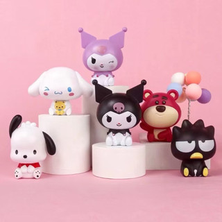 [SIÊU RẺ❤️] -[Combo 3] Mèo Kuromi, Mèo Medoly, Cinnamoroll, Hello kitty - Trang trí bánh sinh nhật bánh kem