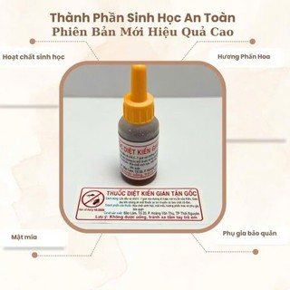 Combo 10 lọ thuốc diệt kiến, côn trùng sinh học - an toàn, hiệu quả, tiện dụng