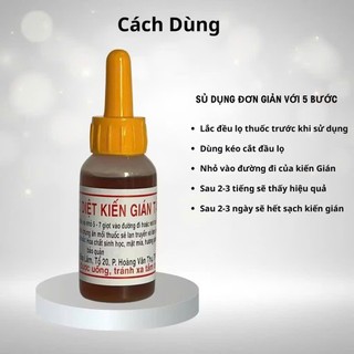 Combo 10 lọ thuốc diệt kiến, côn trùng sinh học - an toàn, hiệu quả, tiện dụng