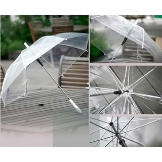 Combo 3 ô, dù trong suốt phong cách Hàn Quốc - tiện dụng, siêu bền