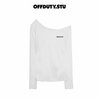 Áo Glitter Longsleeve tay dài cotton giấy in chữ kim tuyến OFFDUTY.STU