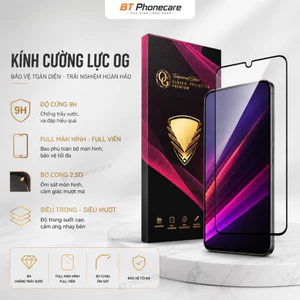 Kính Cường Lực OG 9H Full Viền Cho i.P 7 Đến 17 Prm Chống Trầy Xước Bảo Vệ Màn Hình