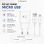 Bộ Sạc Nhanh Micro USB Adaptive Fast Charging Kèm Cáp USB Cho Android Tiện Lợi
