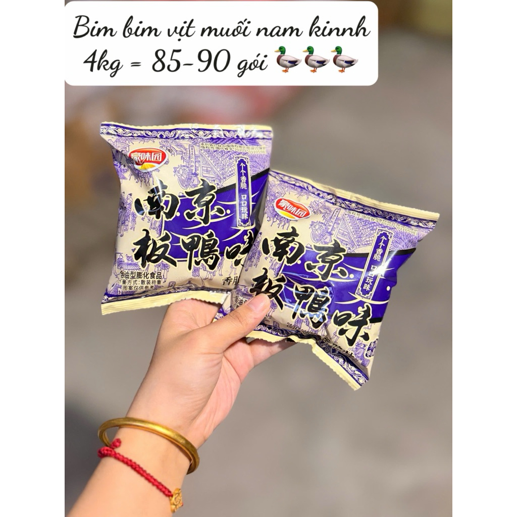 Bim Bim vịt muôi Nam Kinh giòn ngon đậm đà