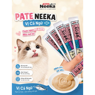 Combo 50 và 100 thanh Súp Thưởng Neeka 12G – Dạng Kem Thơm Ngon Dinh Dưỡng Cho Mèo 🐱