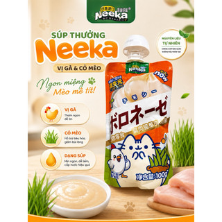 🐱 Súp Thưởng Nắp Vặn Neeka Gói Lớn 100G 🐱
